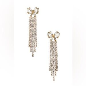 8 Other Reasons Elegant Bow Crystal Dangle Earrings